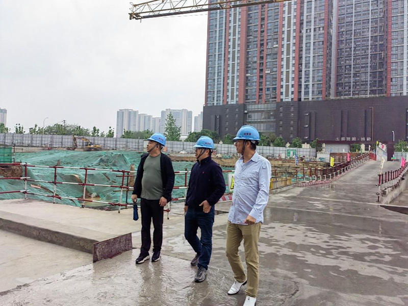 宏嘉公司工程部開展“五一”節(jié)前各項目安全生產(chǎn)工作檢查