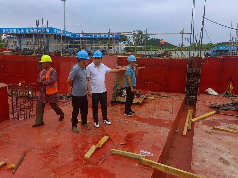 未雨綢繆 嚴陣以待 | 全面開展項目現(xiàn)場臺風(fēng)防御檢查